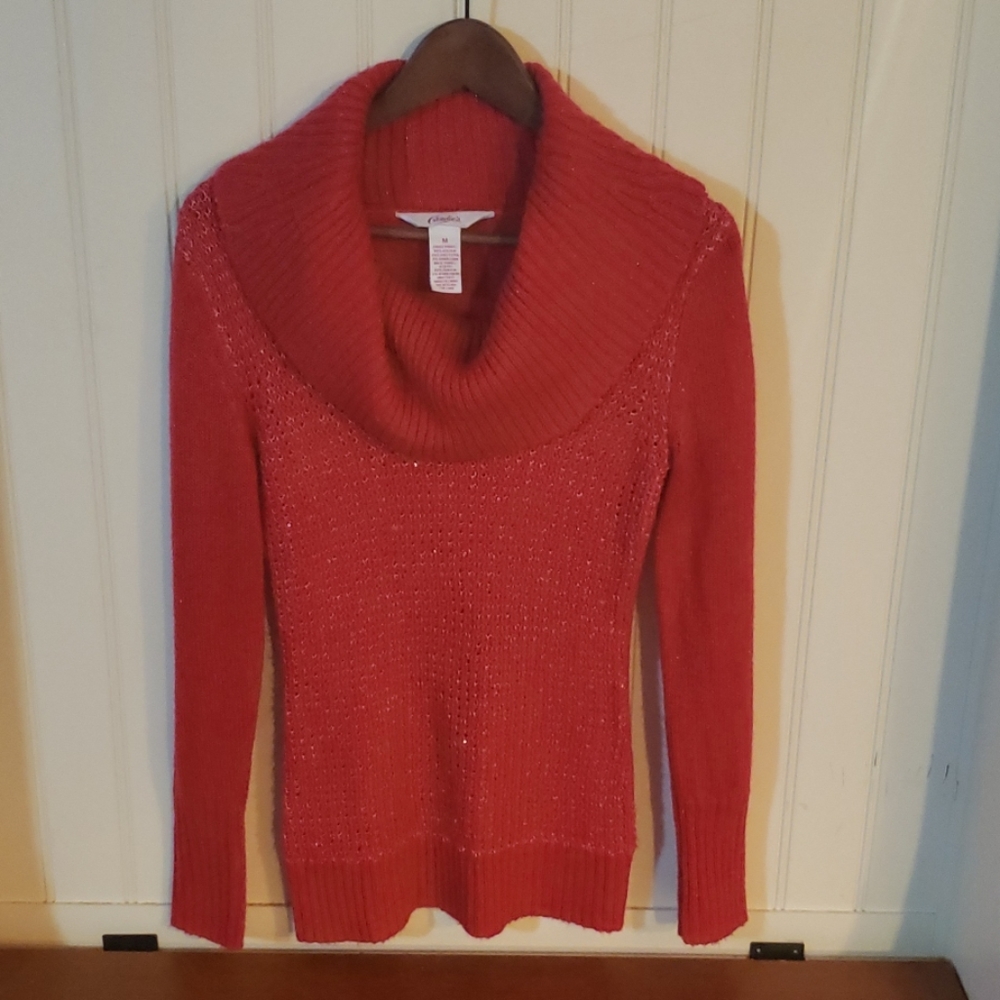 Womens Red Sweater
